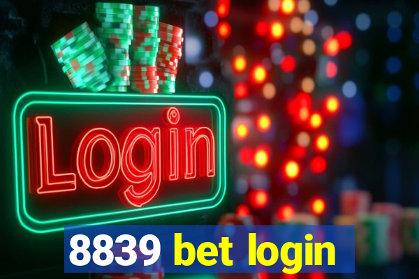 8839 bet login